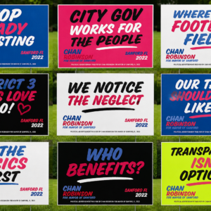 CAMPAIGN SIGN